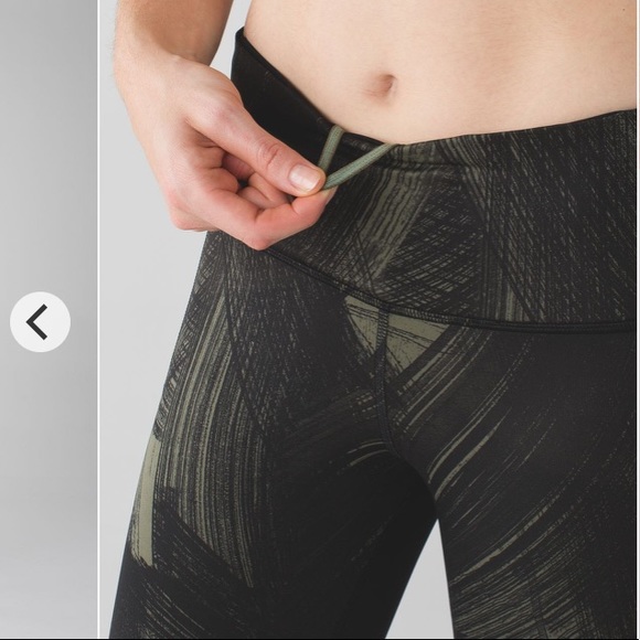 lululemon athletica Pants - Lululemon fresh mesh run crop pockets leggings 8